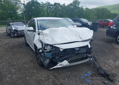 2022 Nissan Sentra Sv Xtronic Cvt из США, поврежденный, VIN 3N1AB8CV9NY248929